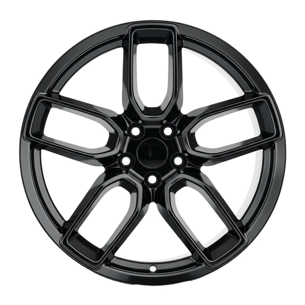 SR2 20x11 5x115 +18 71.5 Gloss Black