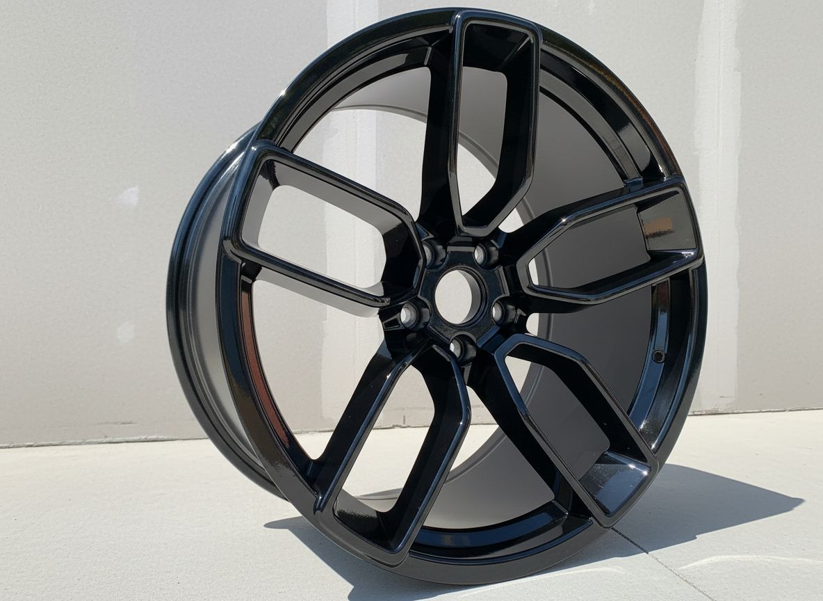 FFSR2 20x11 5x115 +0 71.6 GLOSS BLACK - WIDEBODY
