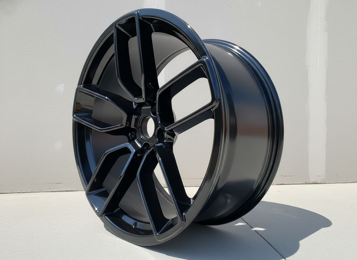 SR2 20x9.5 5x115 +15 71.5 Gloss Black