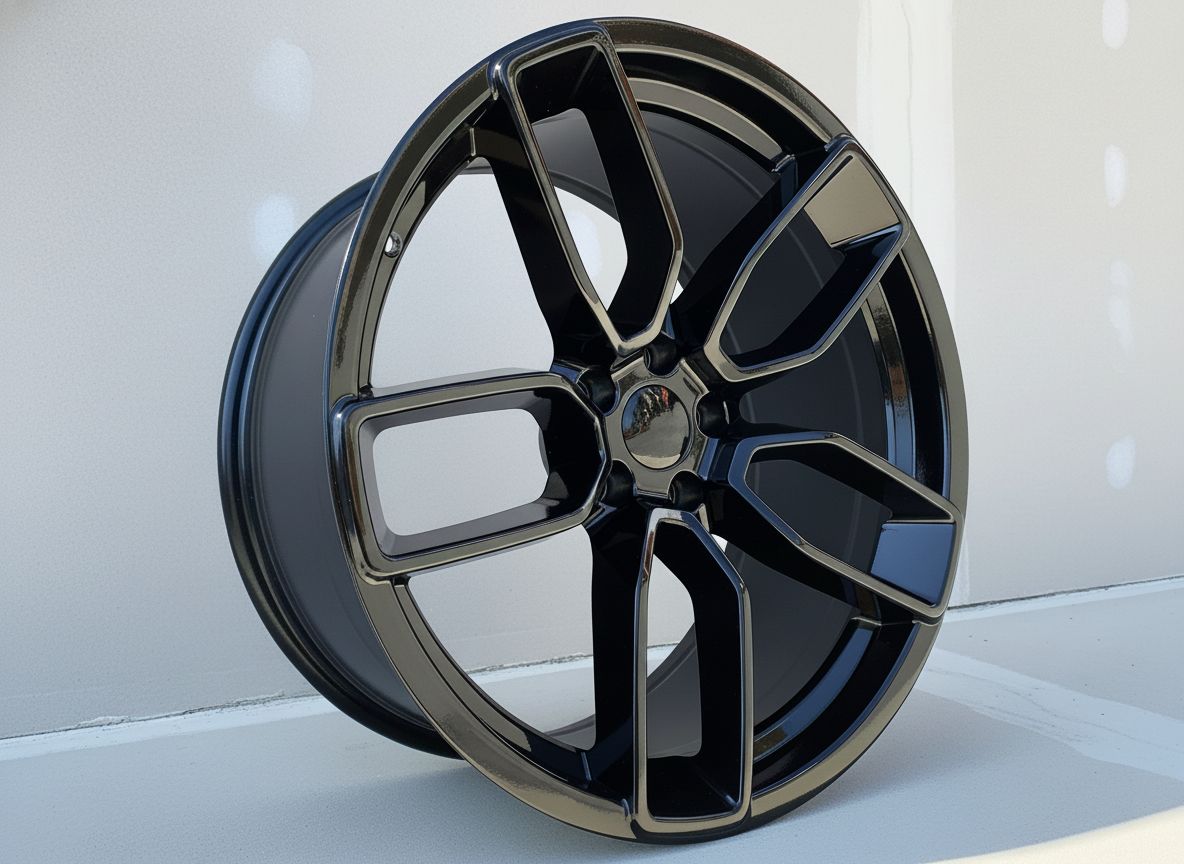 SR2 20x10.5 5x115 +22 71.5 Gloss Black