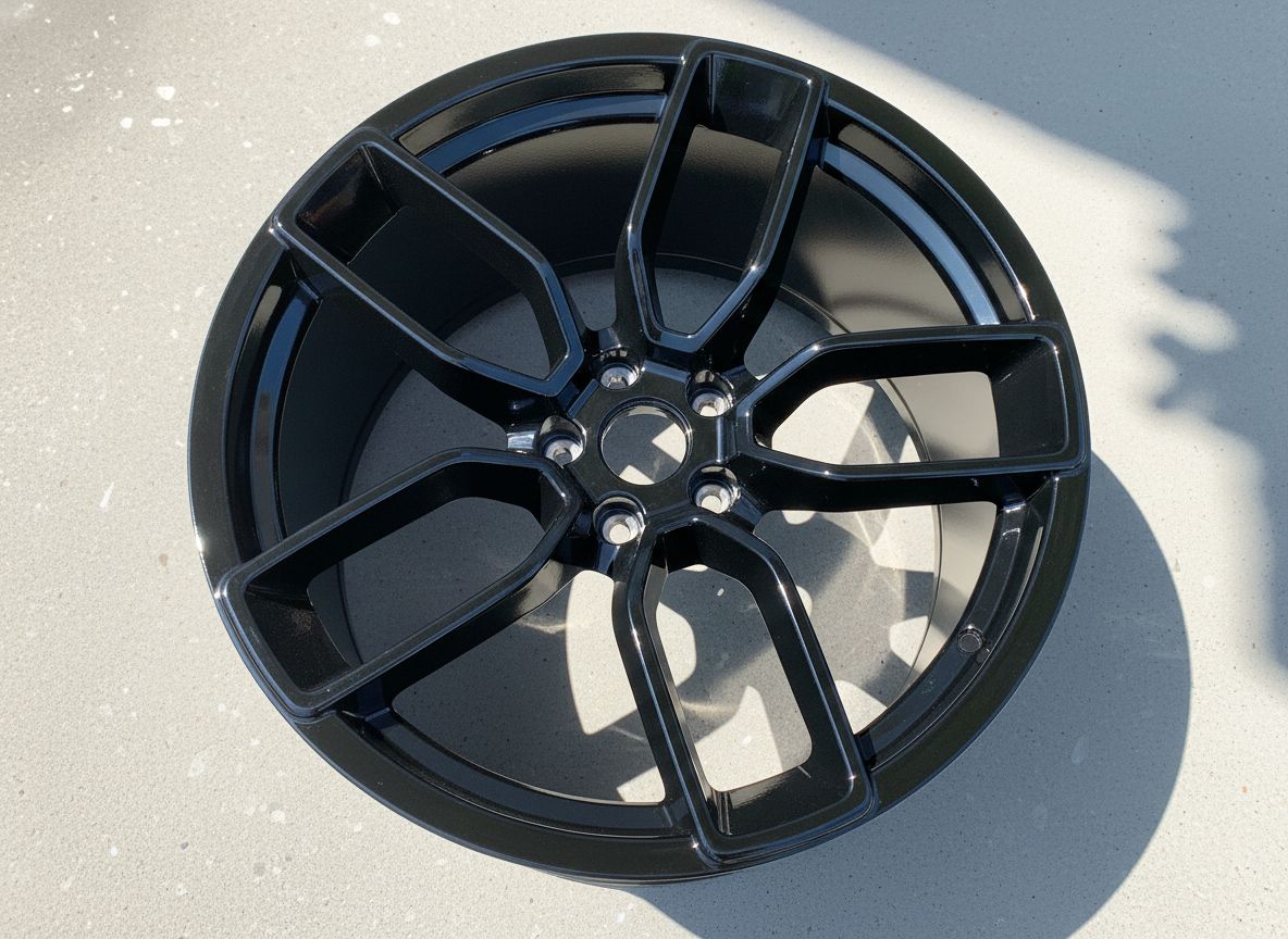 SR2 20x10.5 5x115 +22 71.5 Gloss Black