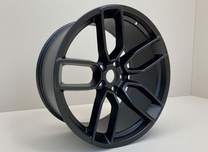 SR2 20x9.5 5x115 +15 71.5 Matte Black