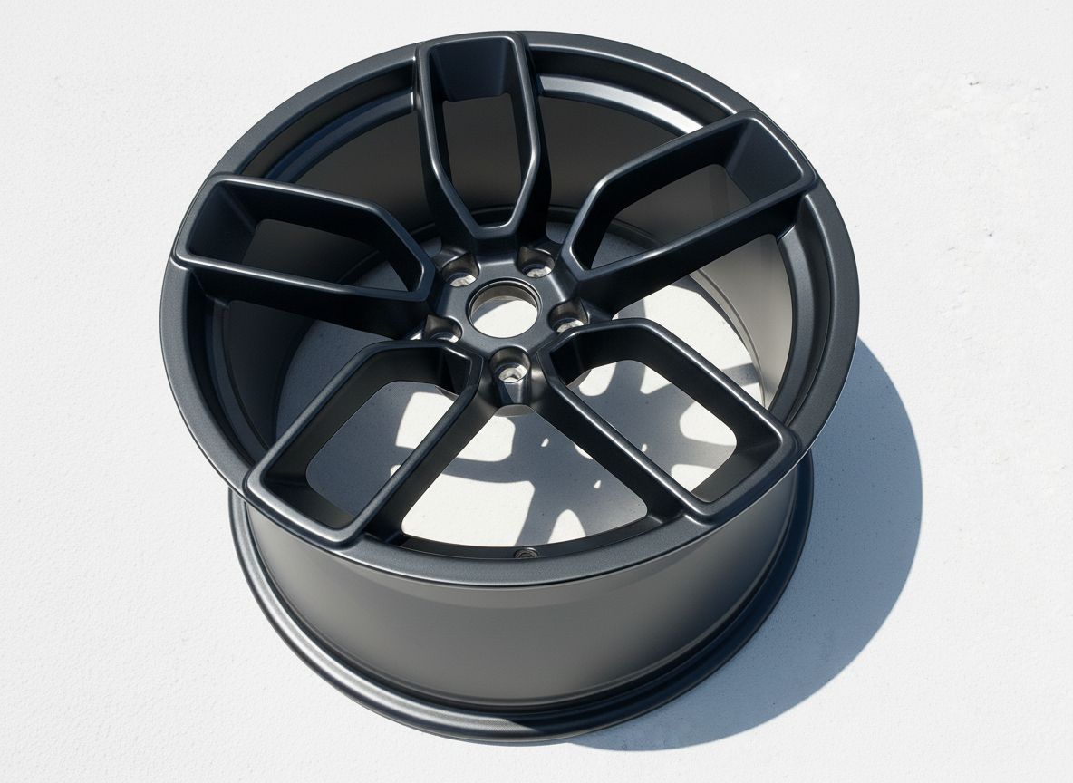 SR2 20x9.5 5x115 +15 71.5 Matte Black