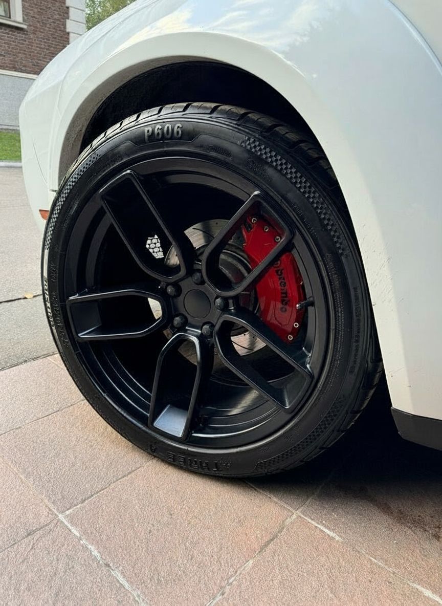 SR2 20x10.5 5x115 +22 71.5 Matte Black
