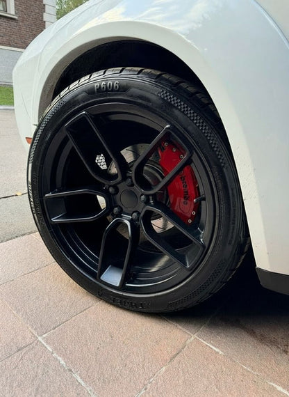 SR2 20x11 5x115 +18 71.5 Matte Black