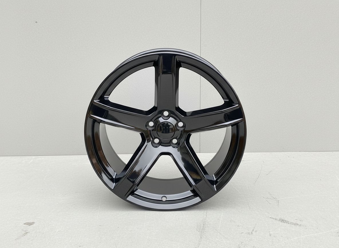SR3 22x10 5x127 +30 71.5 Gloss Black