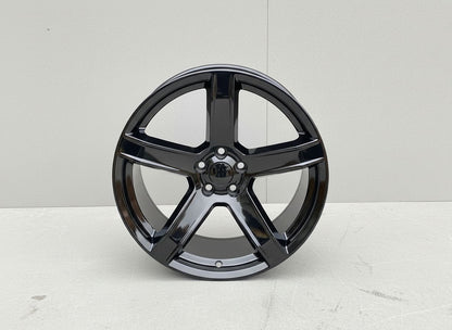 FFSR3 20x11 5x115 +0 71.6 GLOSS BLACK - WIDEBODY (Dodge SRT Hellcat Widebody)