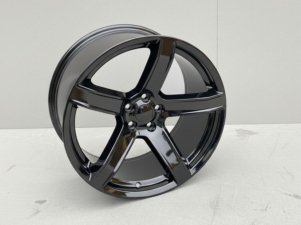 SR3 22x10 5x127 +30 71.5 Gloss Black
