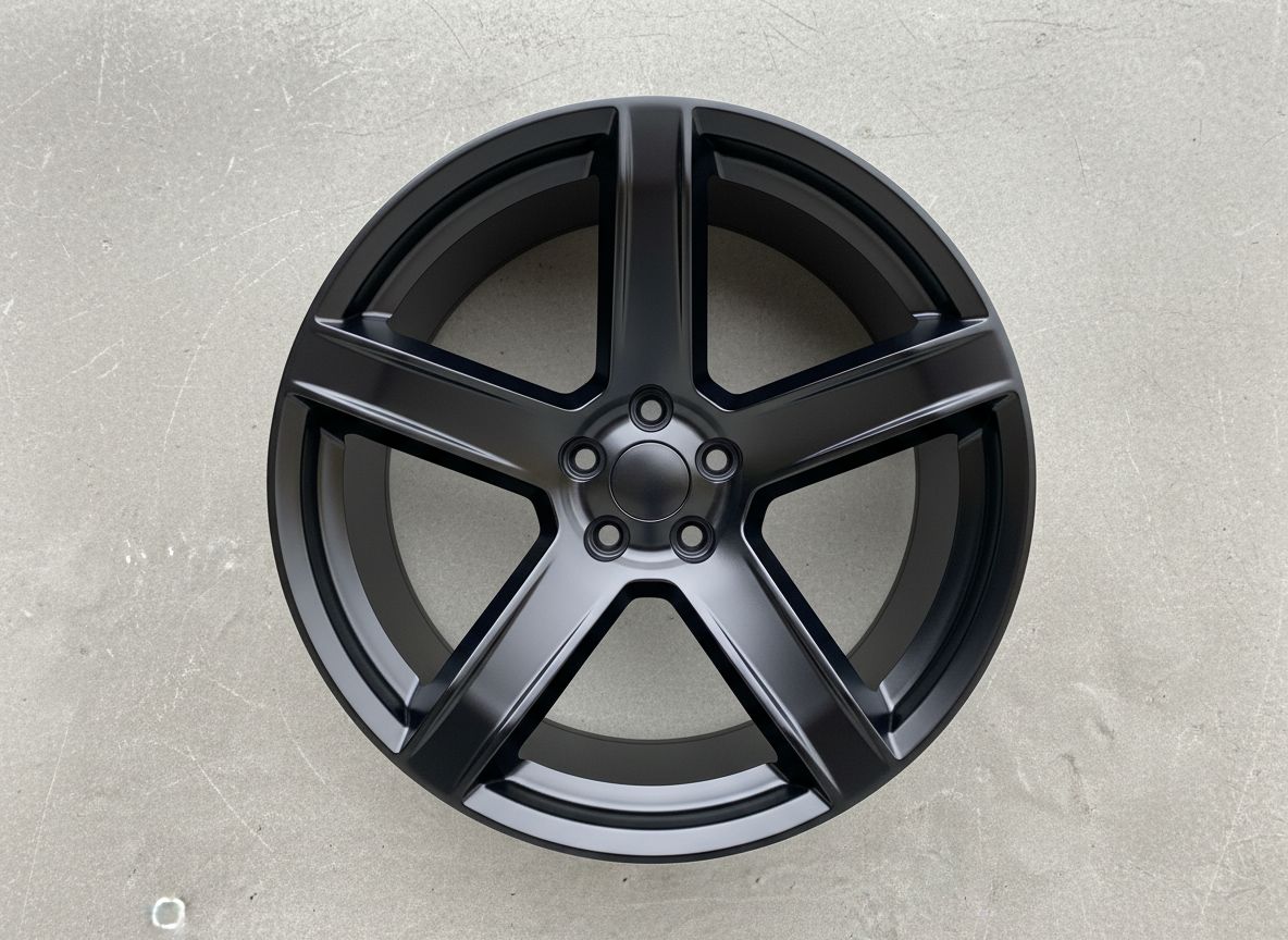 SR3 20x11 5x115 +22 71.5 Matte Black