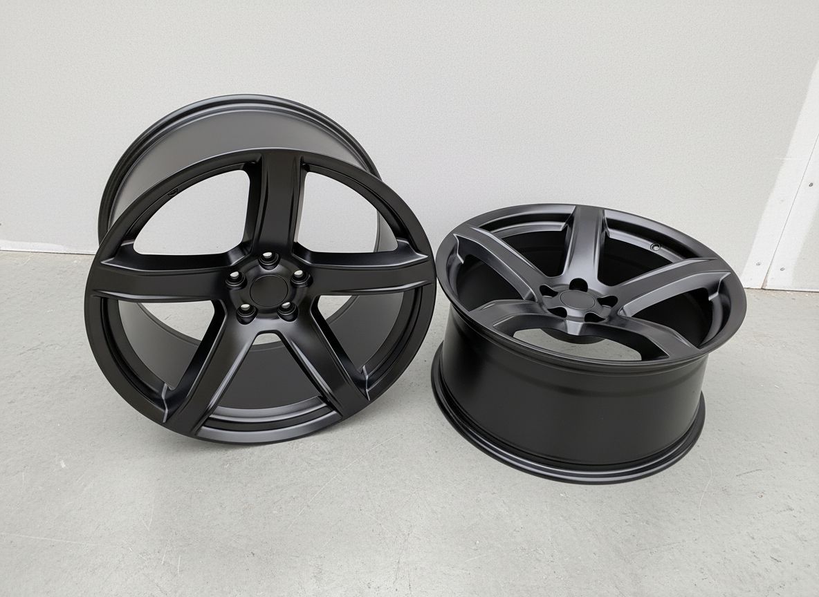 SR3 20x11 5x115 +22 71.5 Matte Black