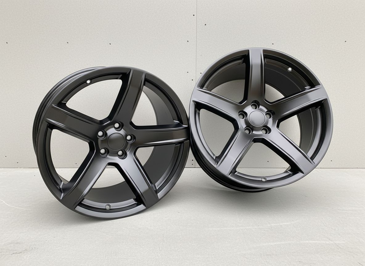 SR3 20x11 5x115 +22 71.5 Matte Black