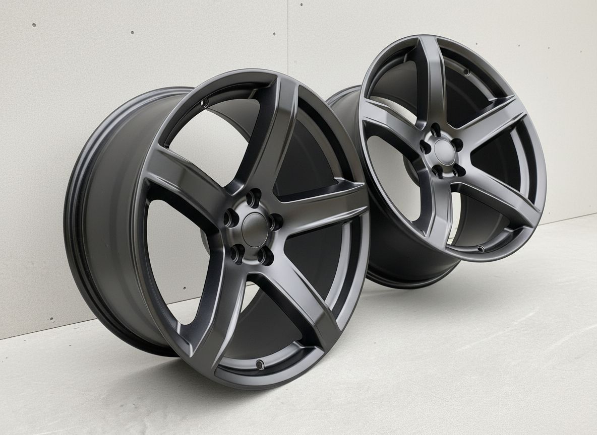 SR3 22x10 5x127 +30 71.5 Matte Black