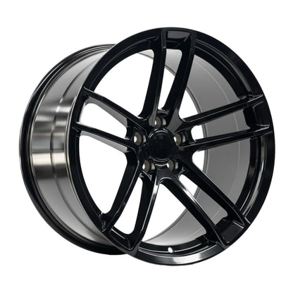 FFSR4 20x11 5x115 -2.5 71.5 GLOSS BLACK - WIDEBODY