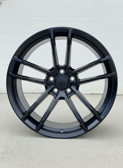 SR4 20x11 5x115 +22 71.5 Gloss Black