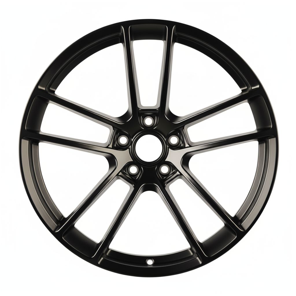 SR4 20x11 5x115 +16 71.5 Matte Black