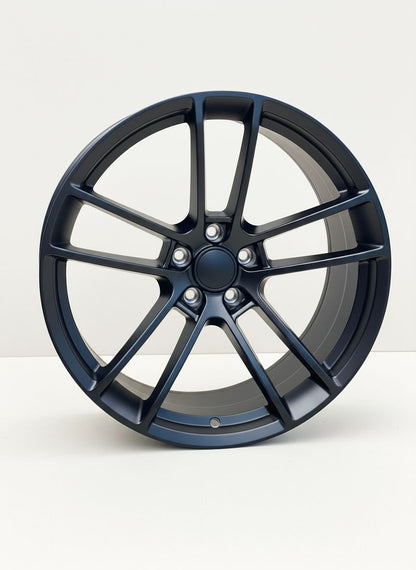 SR4 20x11 5x115 +22 71.5 Matte Black