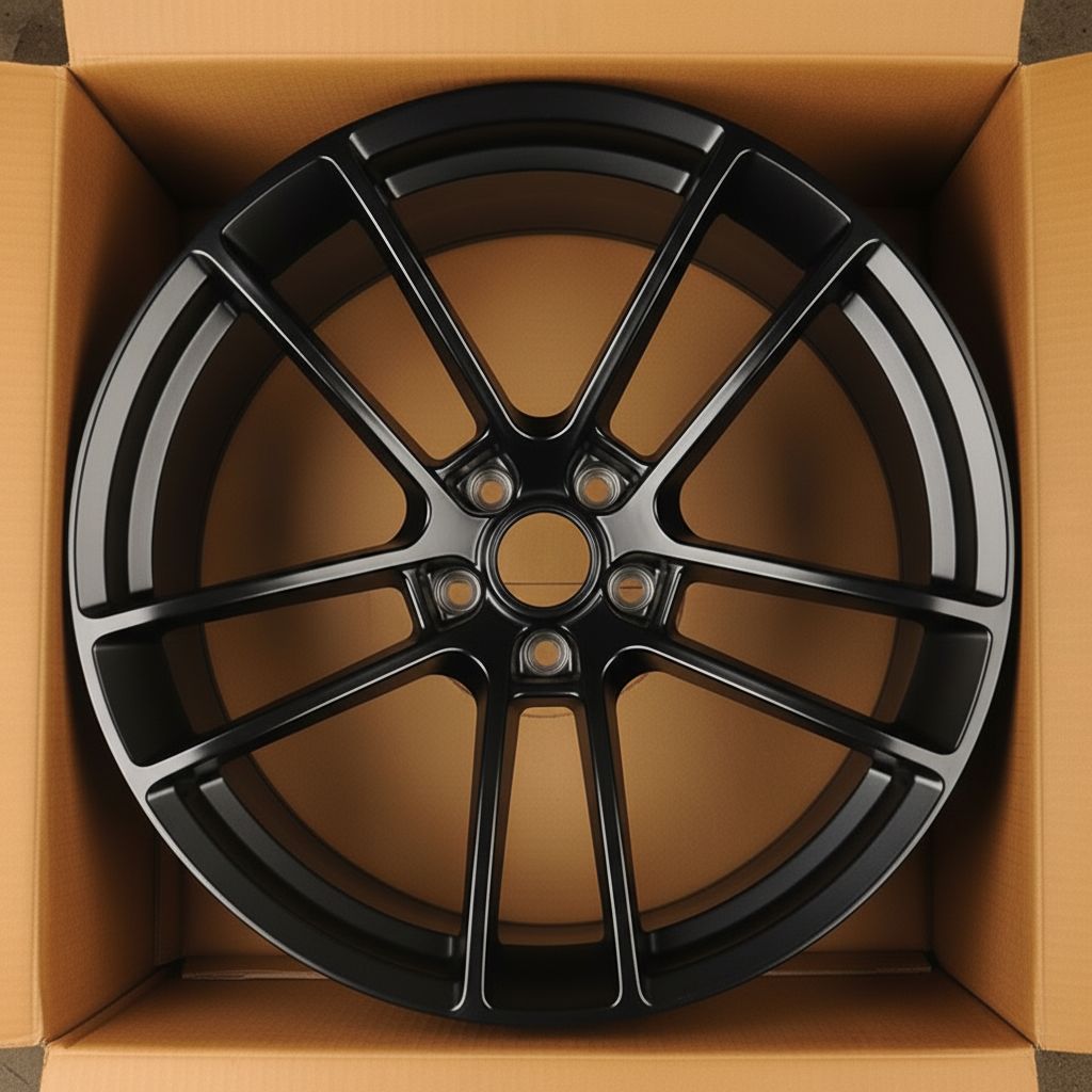FFSR4 20x9.5 5x115 +18 71.5 Matte Black