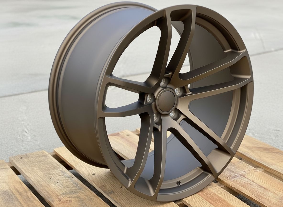 SR4 20x9.5 5x115 +15 71.5 Matte Bronze