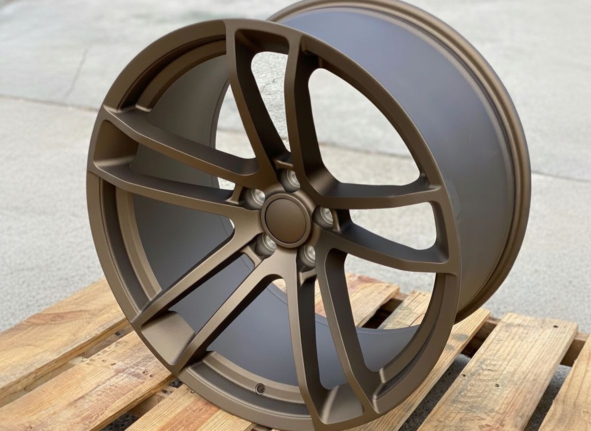 SR4 20x9.5 5x115 +15 71.5 Matte Bronze