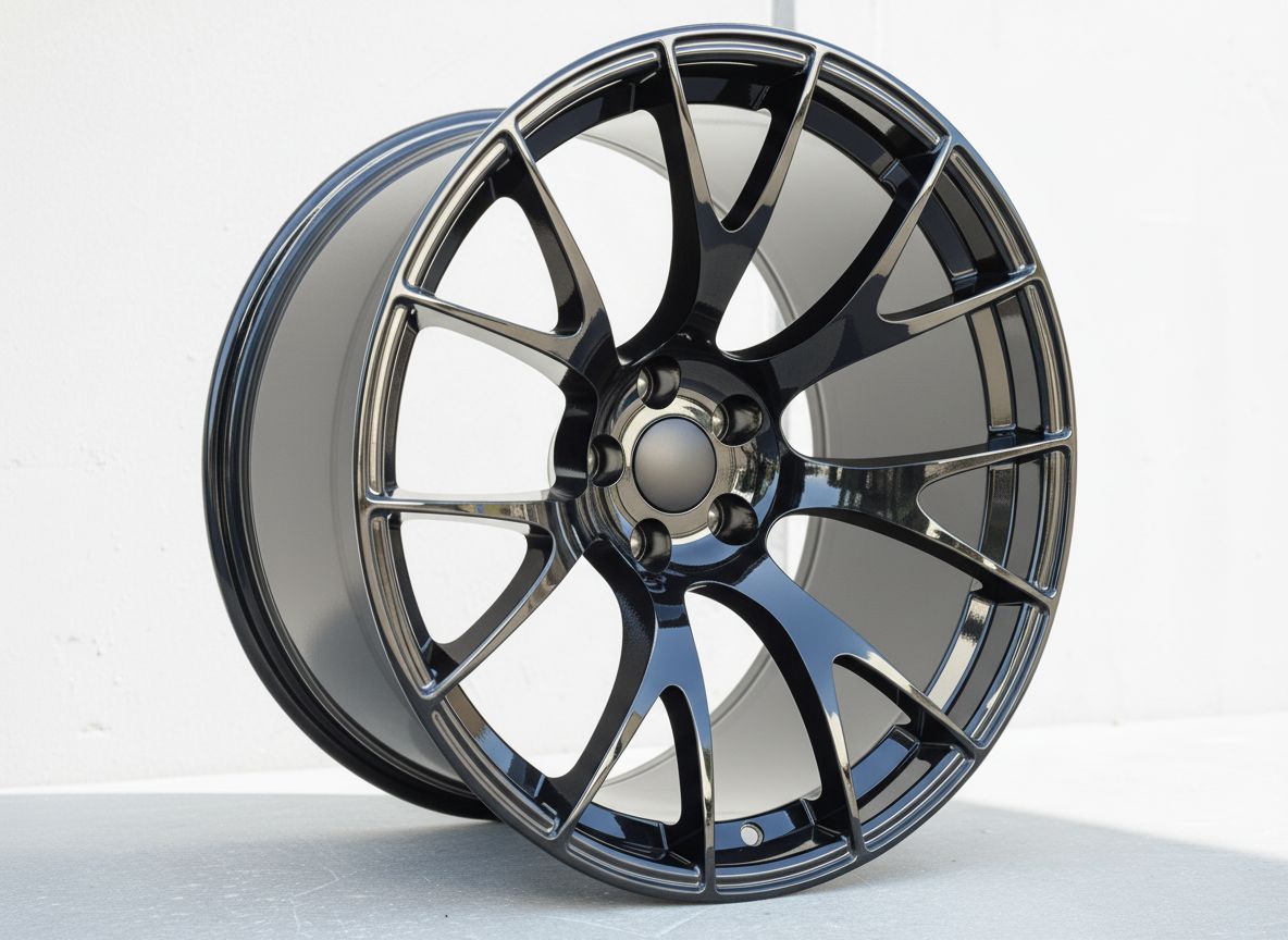 SR5 22x10 5x127 +30 71.5 Gloss Black