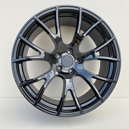 SR5 20x11 5x115 -2.5 71.5 Gloss Black - Widebody