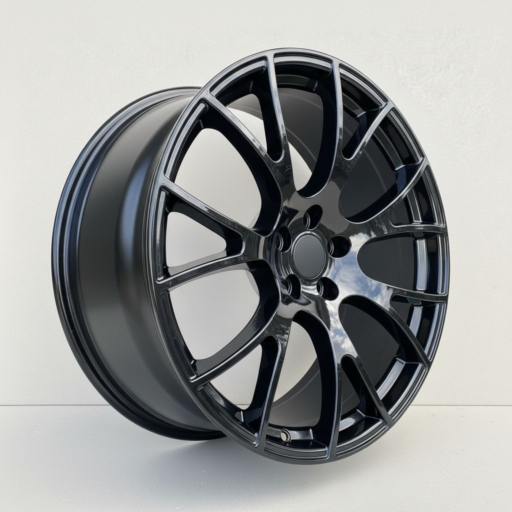SR5 20x9 5x127 +20 71.6 Gloss Black