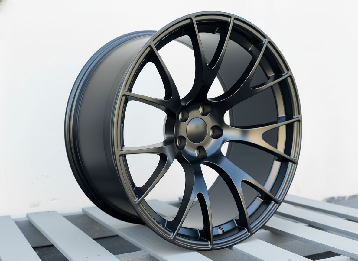 SR5 22x10 5x127 +30 71.5 Matte Black