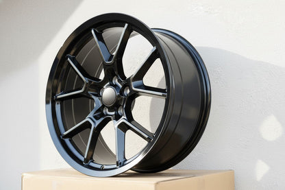SR6 20x11 5x115 ET-2.5 71.5 Gloss Black - Widebody