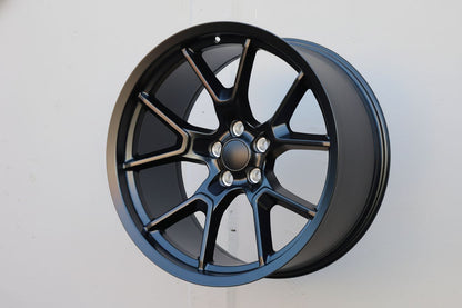 SR6 20x11 5x115 ET-2.5 71.5 Matte Black - Widebody