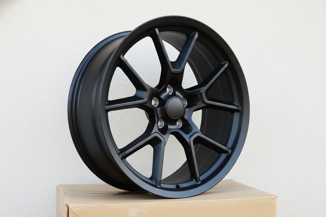 SR6 20x11 5x115 ET-2.5 71.5 Matte Black - Widebody