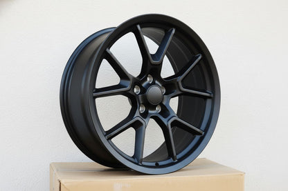 SR6 20x11 5x115 ET-2.5 71.5 Matte Black - Widebody