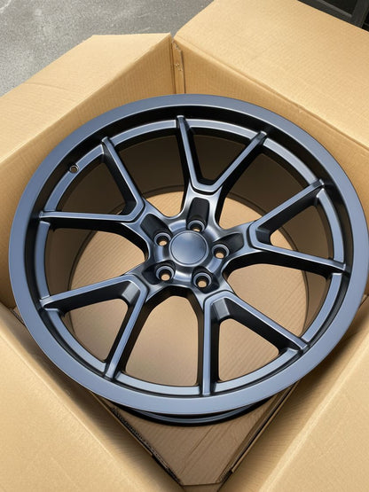 SR6 20x11 5x115 ET-2.5 71.5 Matte Black - Widebody