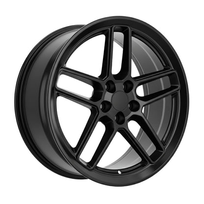 SR7 20x9 5x115 +18 CB71.6 Gloss Black