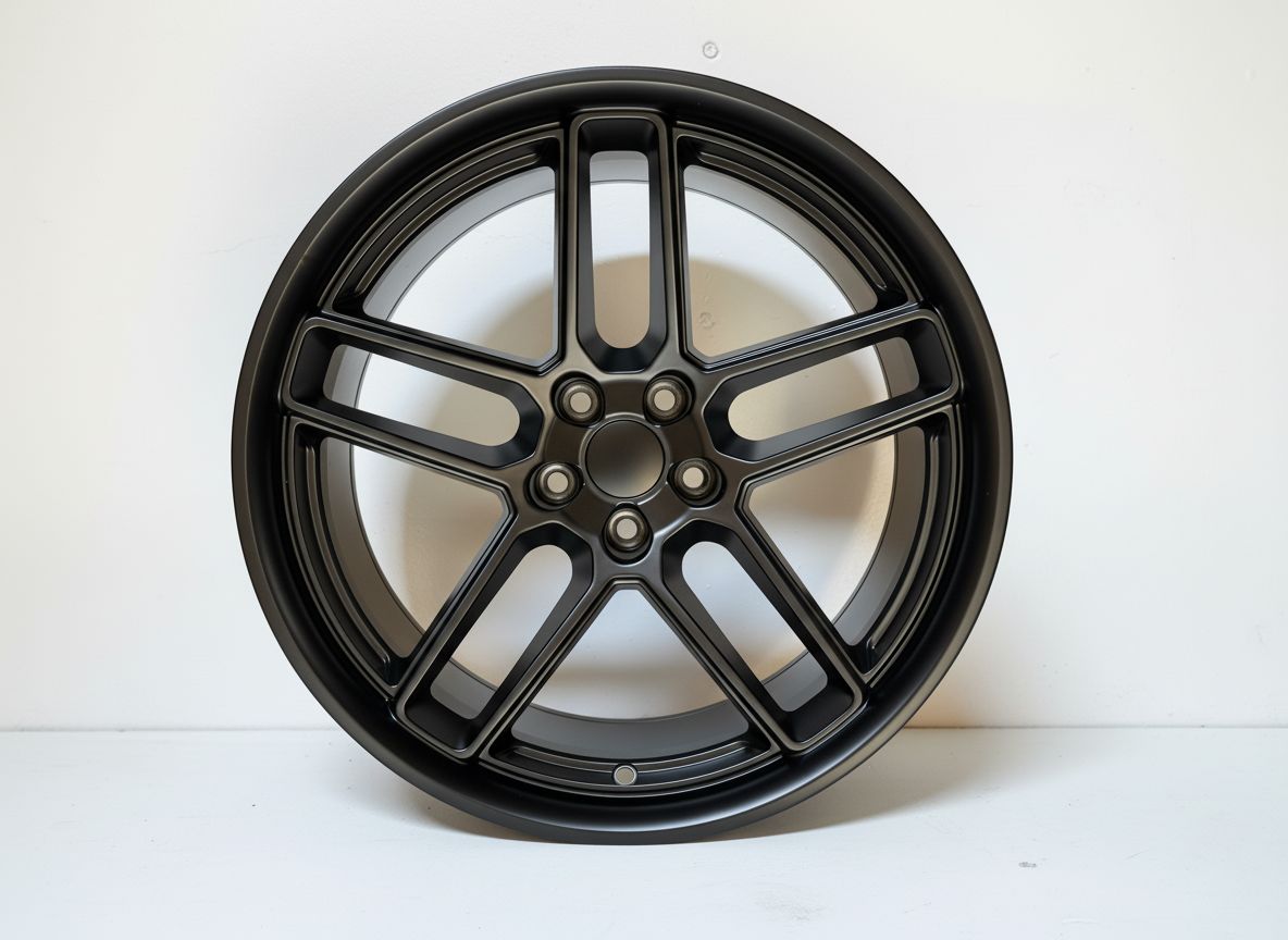 SR7 20x9 5x115 ET18 CB71.6 Matte Black