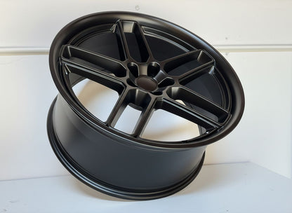 SR7 20x9 5x115 ET18 CB71.6 Matte Black
