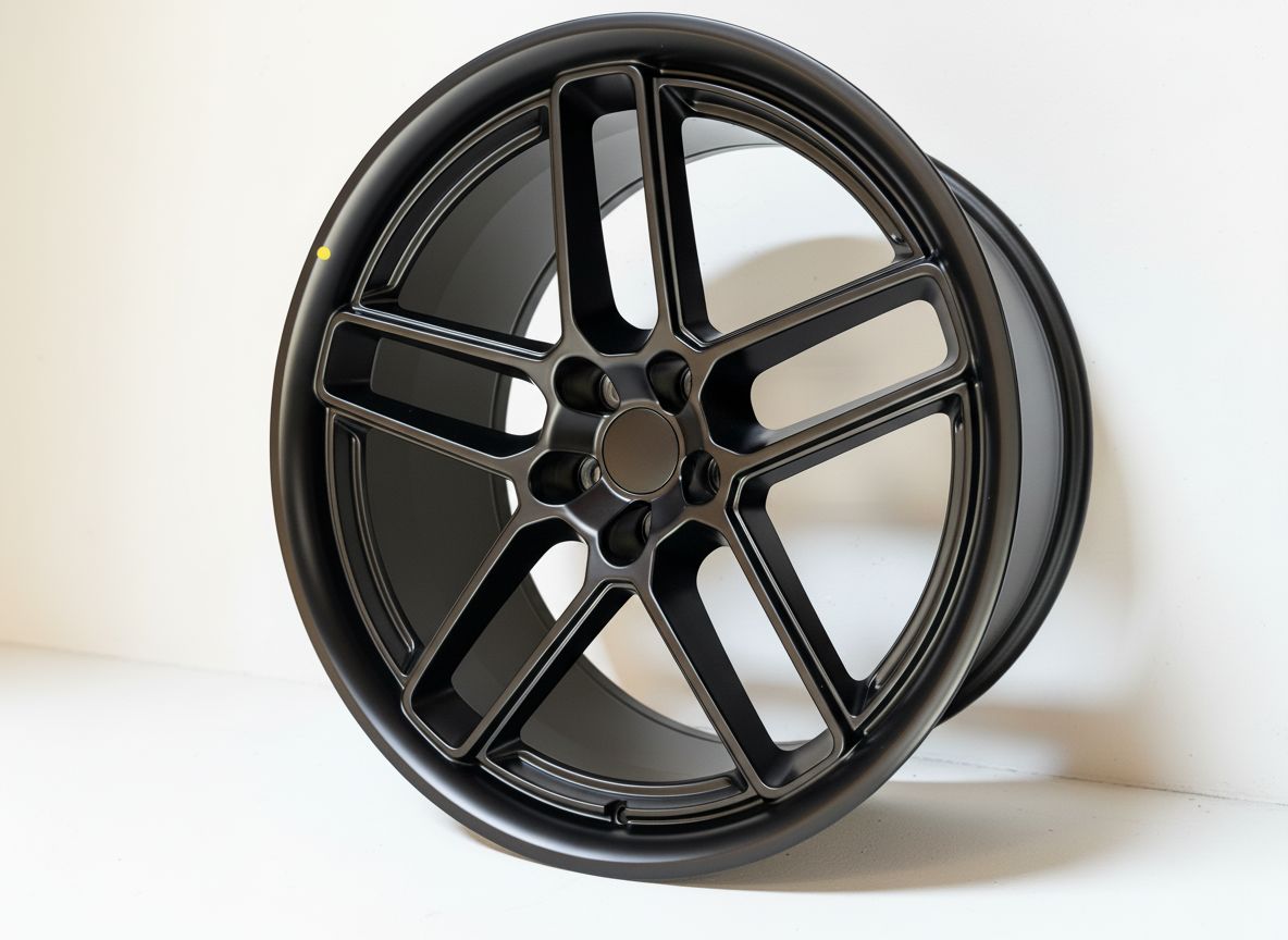 SR7 20x9 5x115 ET18 CB71.6 Matte Black