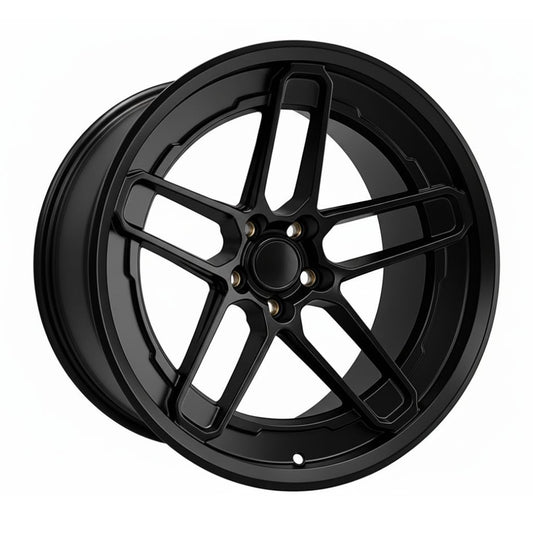 SR8 20x11 5x115 -4.5 CB71.5 Matte Black