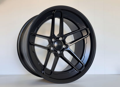 SR8 20x11 5x115 -4.5 CB71.5 Matte Black