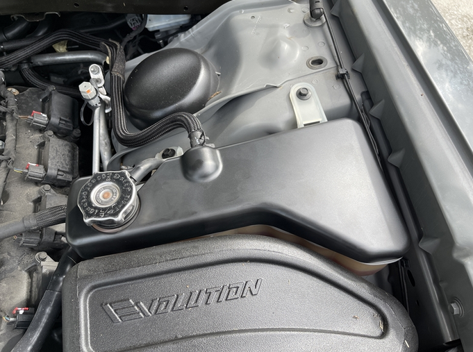 Speedlogix Coolant Tank Cover (Black) 2011-2023 Challenger/Charger