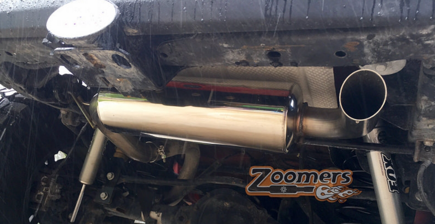 Zoomers Exhaust 2007-2018 Wrangler JK