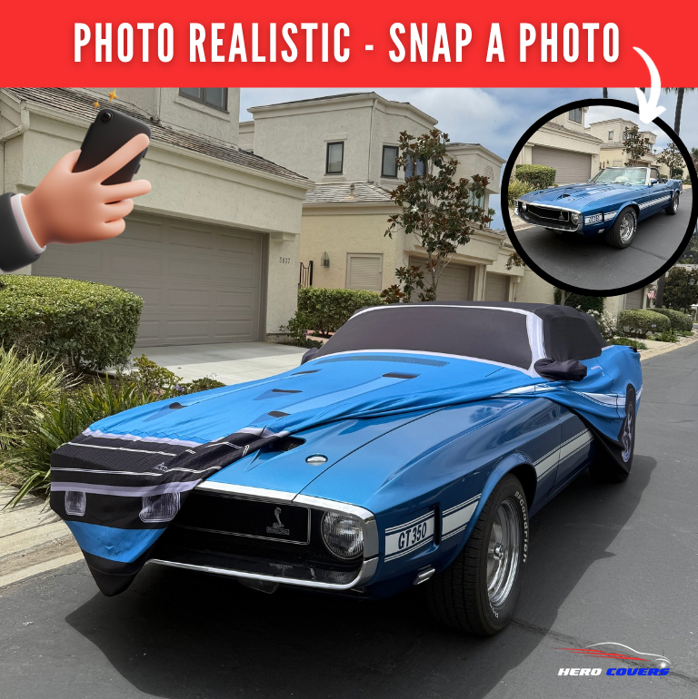 Photo Realistic Custom Car Covers - Order Today!