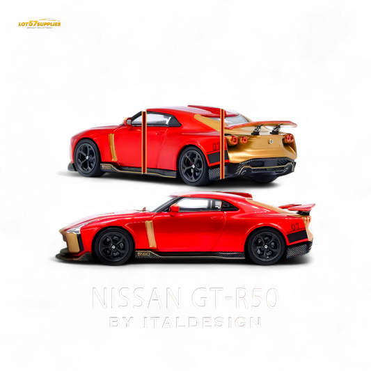 (Pre-Order) INNO64 R50 GT-R - Red 1:64