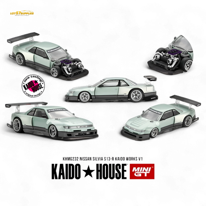 (Pre-Order) Kaido House Nissan Silvia S13-R - 1:64