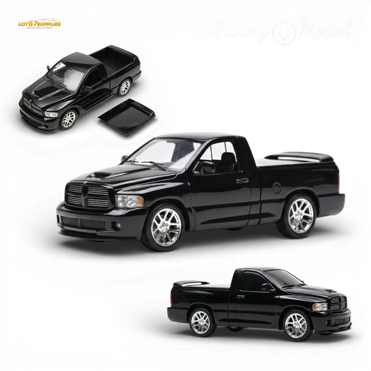 (Pre-Order) Funny Model 2004 Dodge RAM SRT-10 - Black Crystal Pearlcoat 1:64