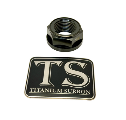 Titanium Rear Axle Nut - E-Moto
