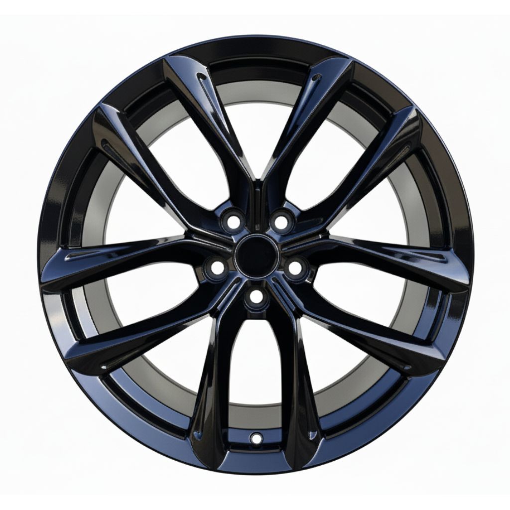 TS2 18x8.5 5x114.3 +35 64.1 Gloss Black