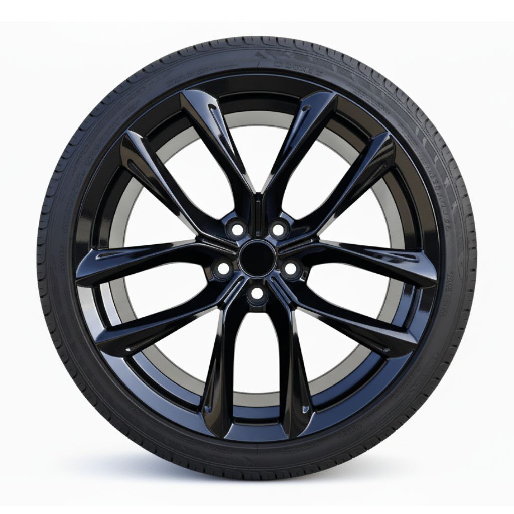 TS2 20x8.5 5x114.3 +35 64.1 Gloss Black