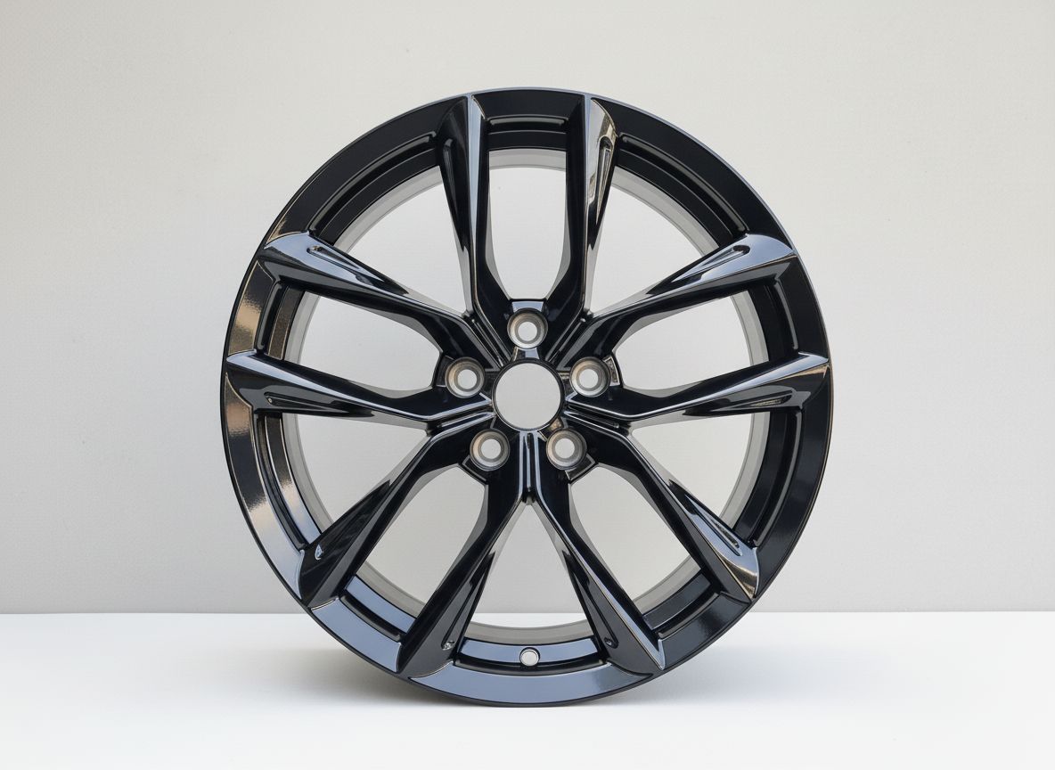 TS2 19x8.5 5x114.3 +35 64.1 Gloss Black
