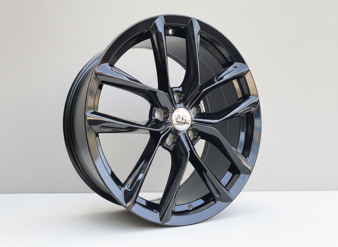 TS2 18x8.5 5x114.3 +35 64.1 Gloss Black