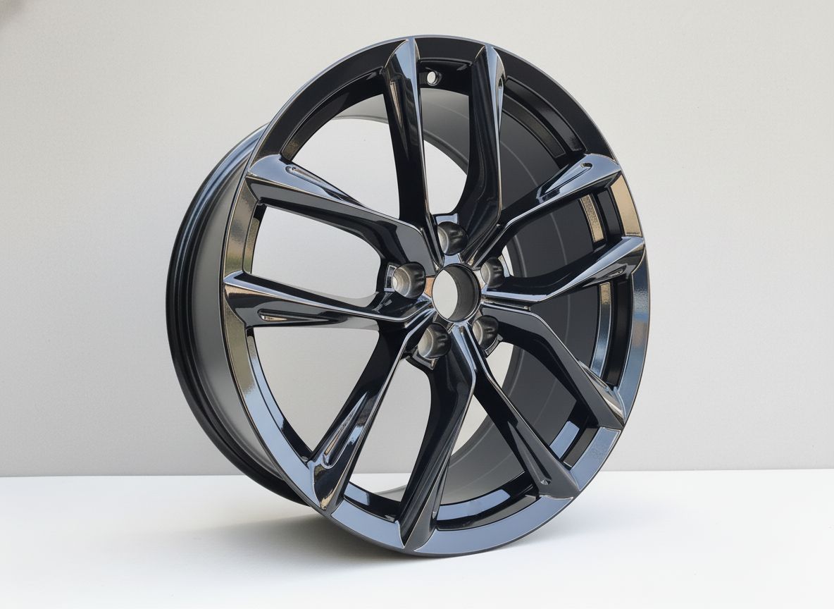 TS2 18x8.5 5x114.3 +35 64.1 Gloss Black